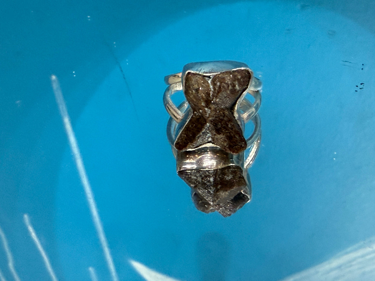 Chiastolite Ring — The Stone of Protection & Inner Strength, size 7 Crystal Wellness