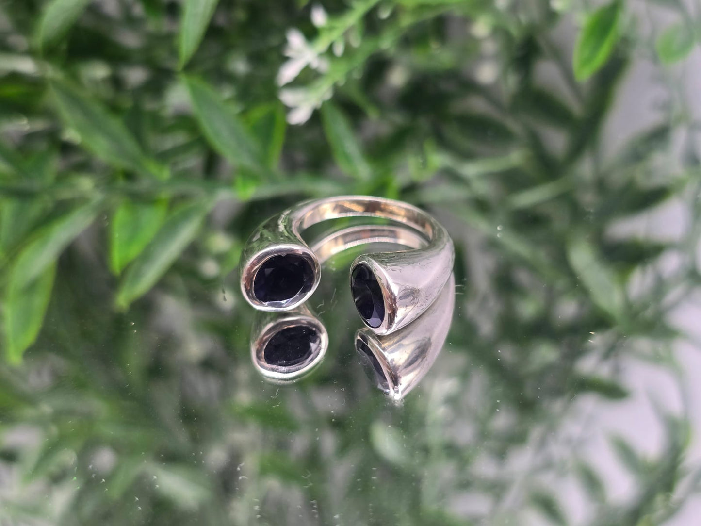 Iolite Ring Size 7 Crystal Wellness