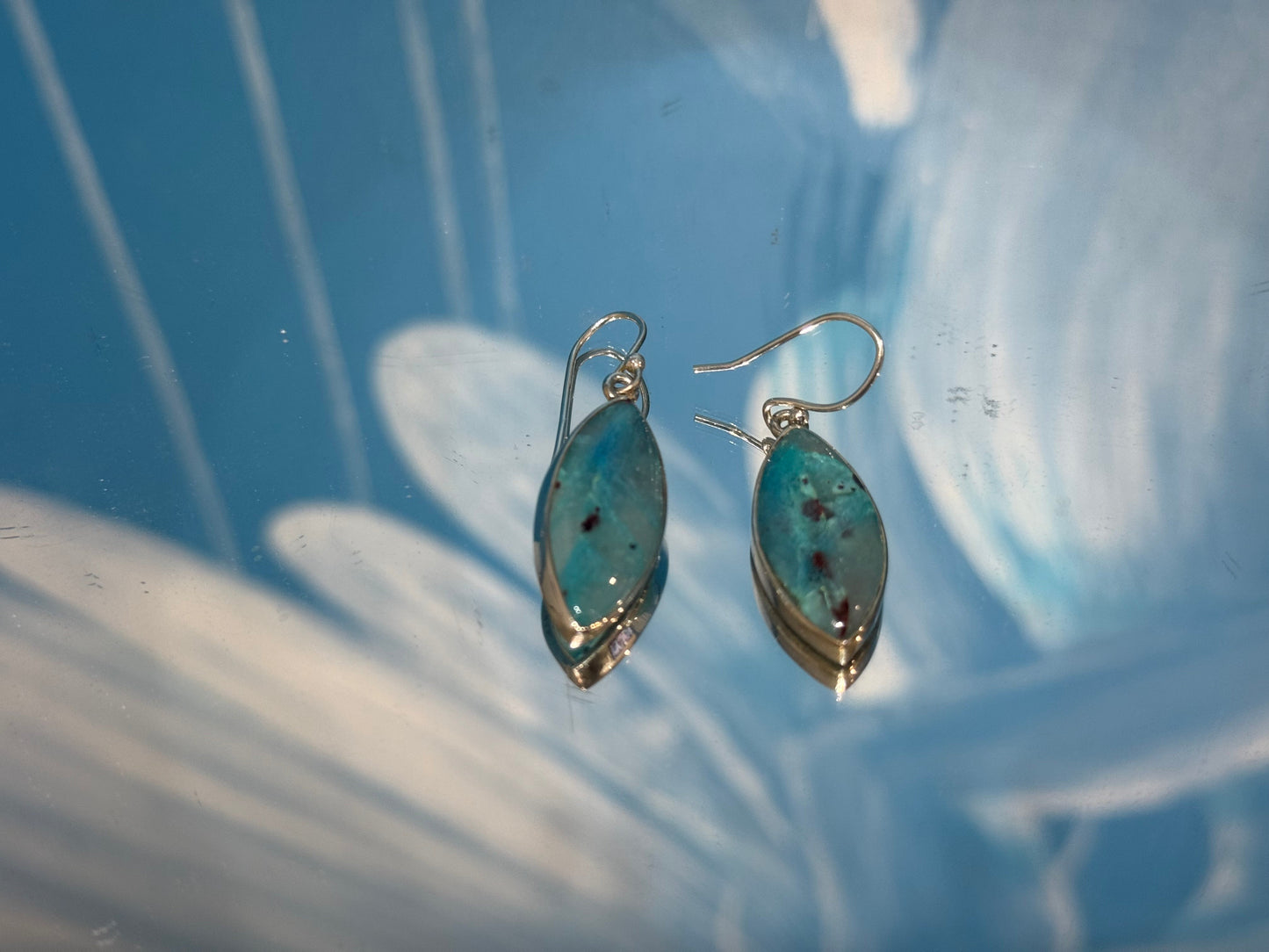 Quantum Quattro Earrings – Harmony, Healing & Heart Awakening, 25mmx12mm Crystal Wellness
