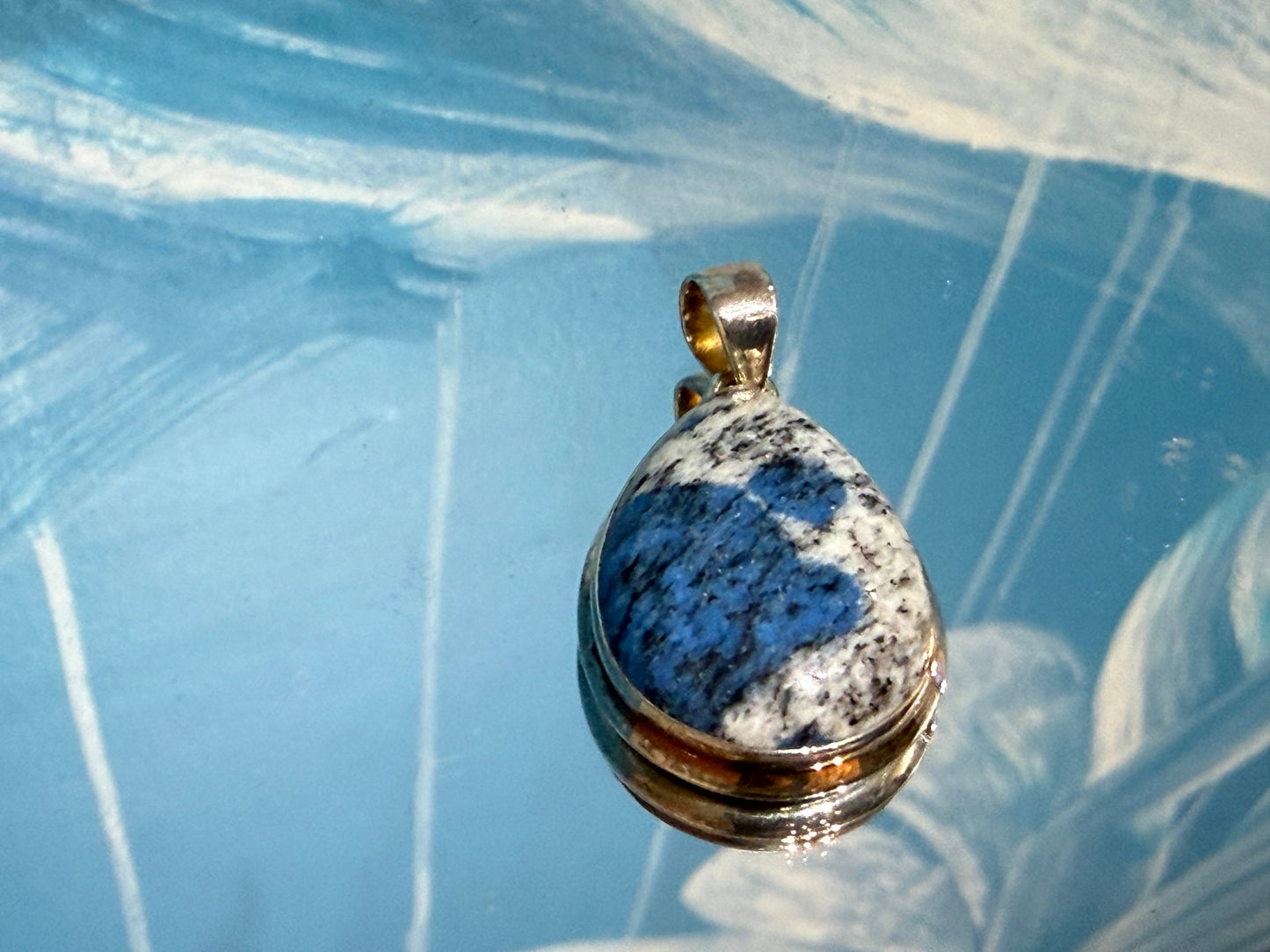 K2 Stone Pendant – Cosmic Wisdom & Inner Alignment,29mmx21mm Crystal Wellness