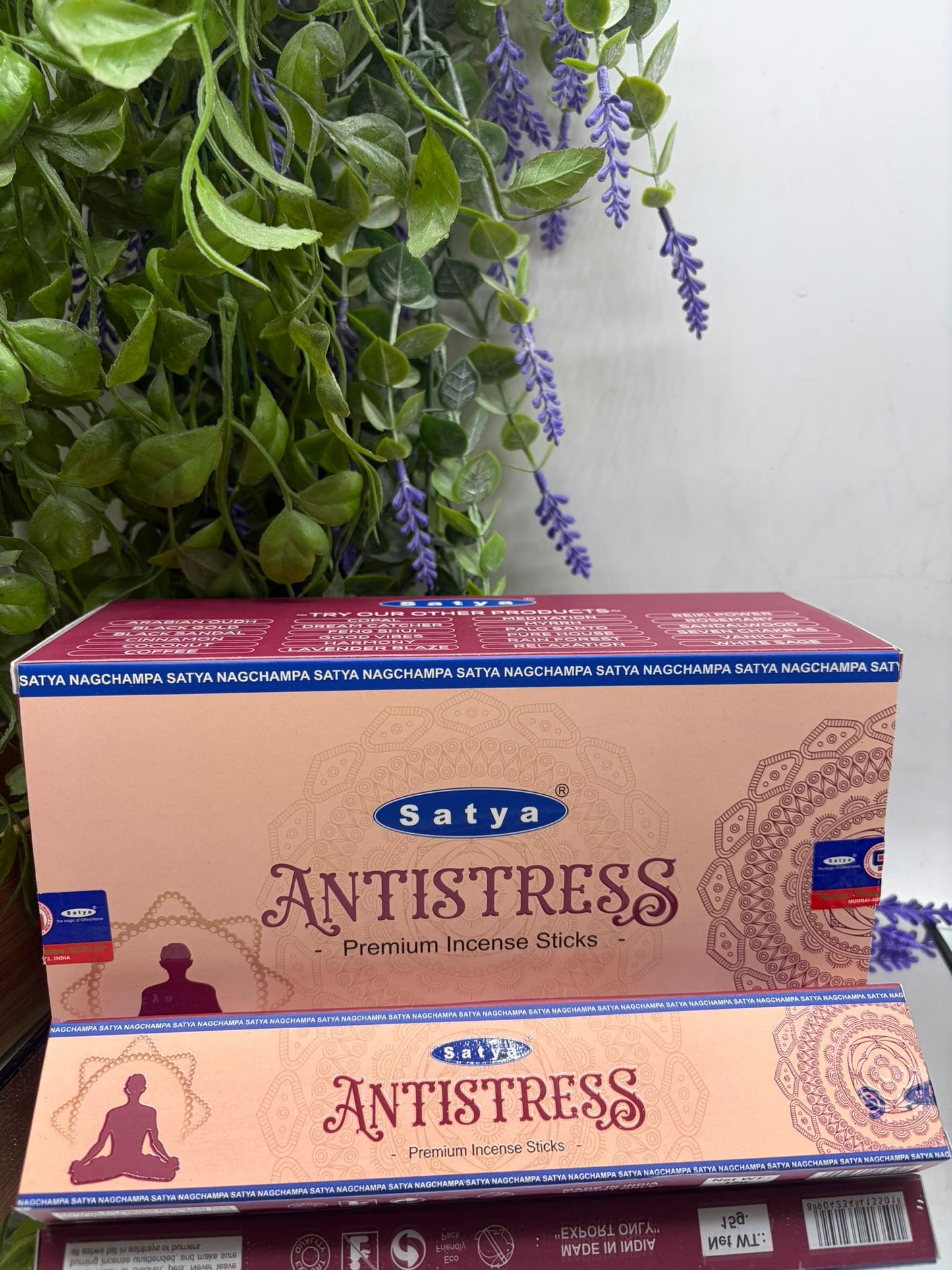 Satya - Anti Stress Incense Crystal Wellness