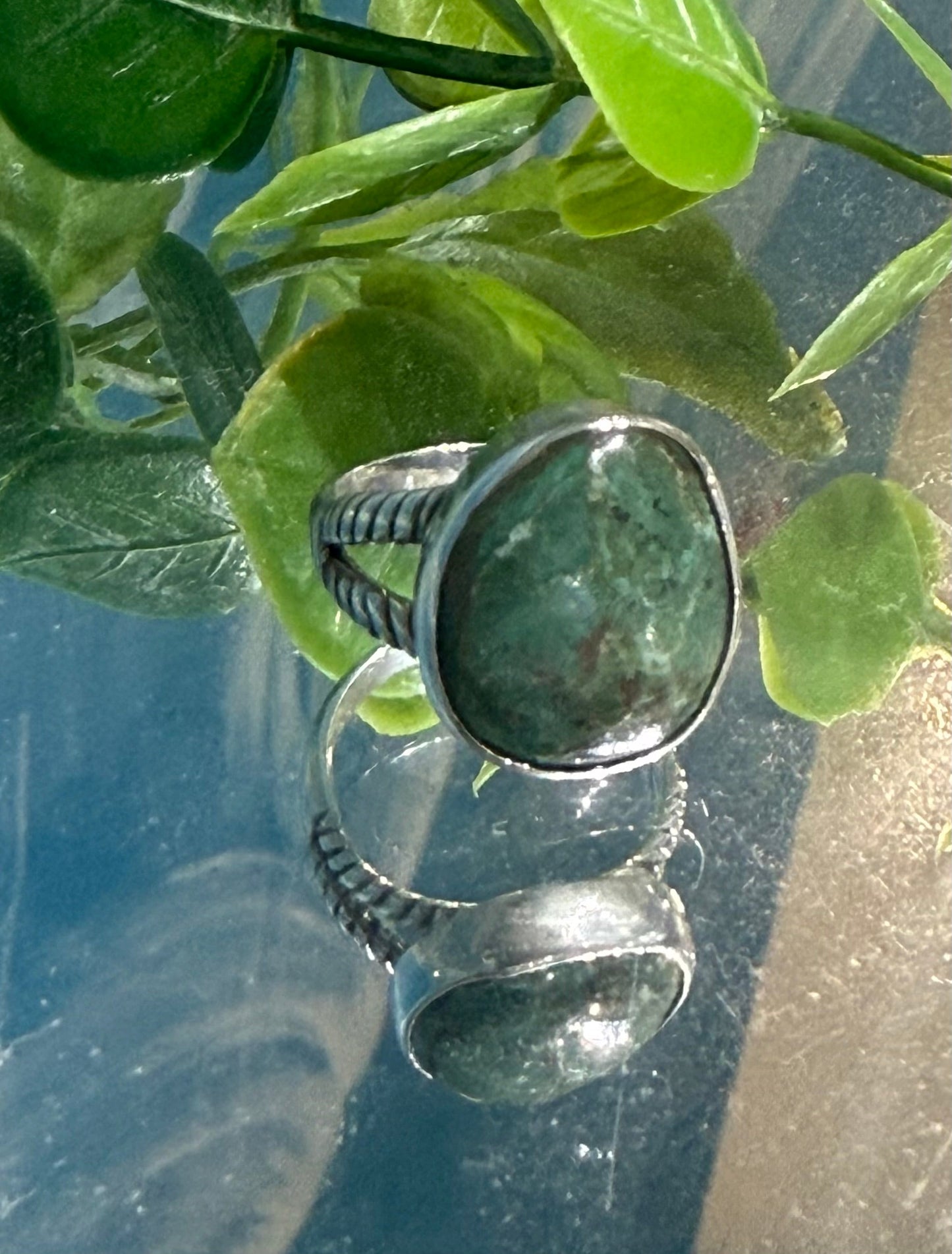 Turquoise Sterling Silver Ring – Size 6 Crystal Wellness