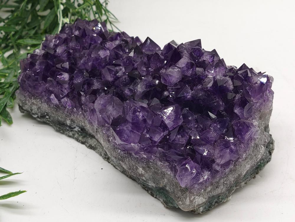 Amethyst Cluster High Grade 2.4Kgs 22x12.5cm Crystal Wellness