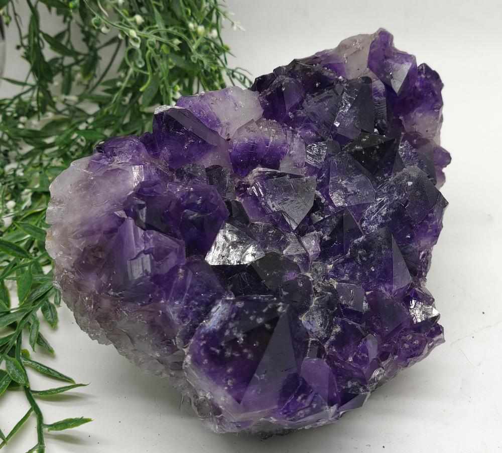 Amethyst Cluster High Grade 3.4Kgs 20.5x16cm Crystal Wellness
