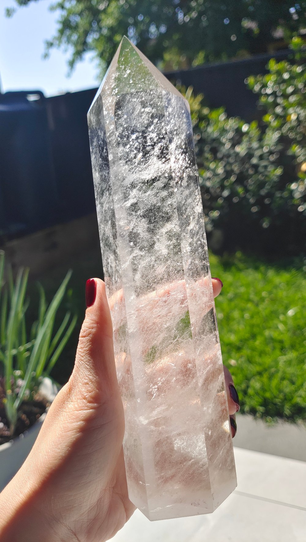 Clear Quartz Generator Crystal Wellness