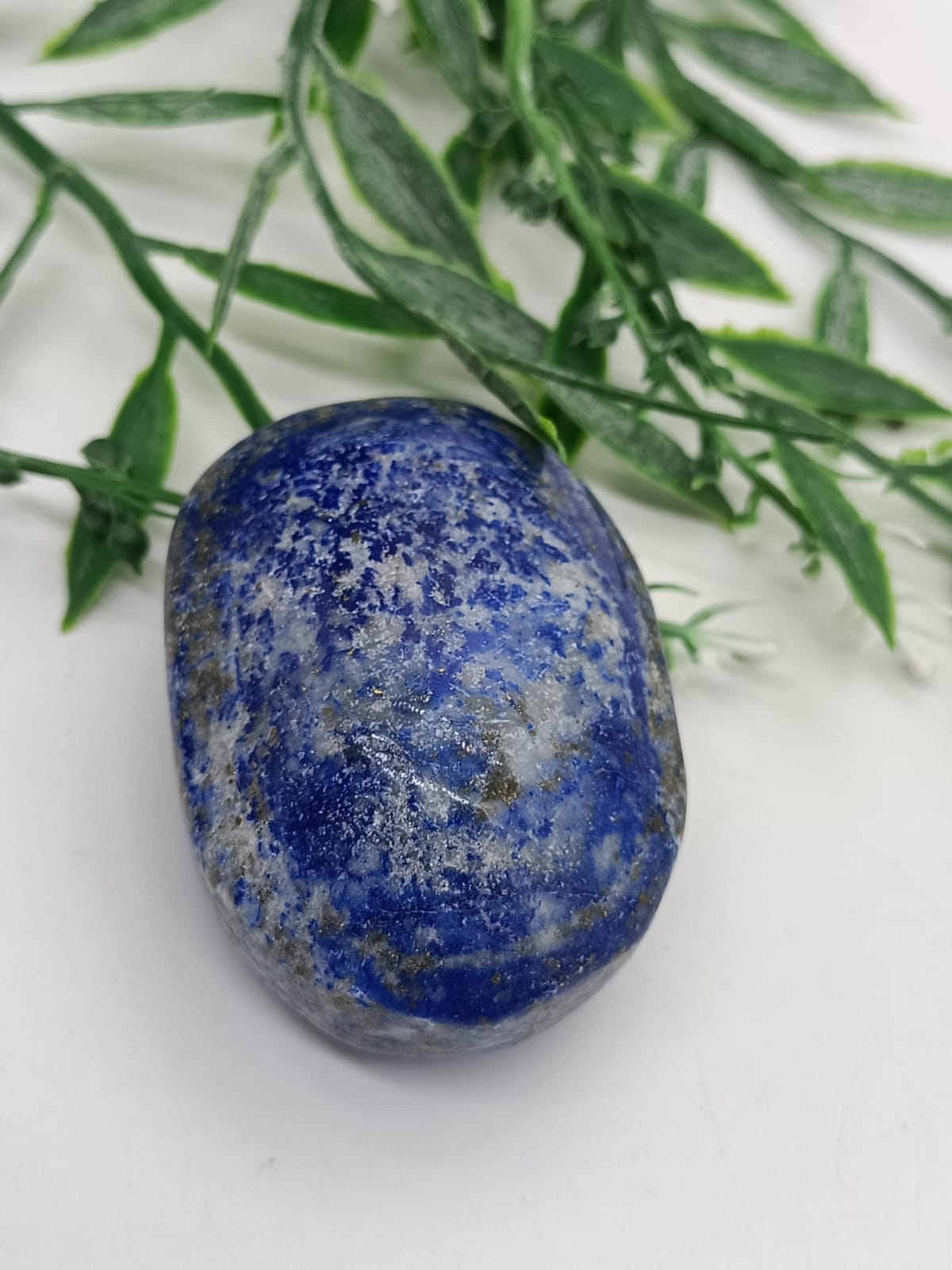 Lapis Lazuli Palm Stone Crystal Wellness