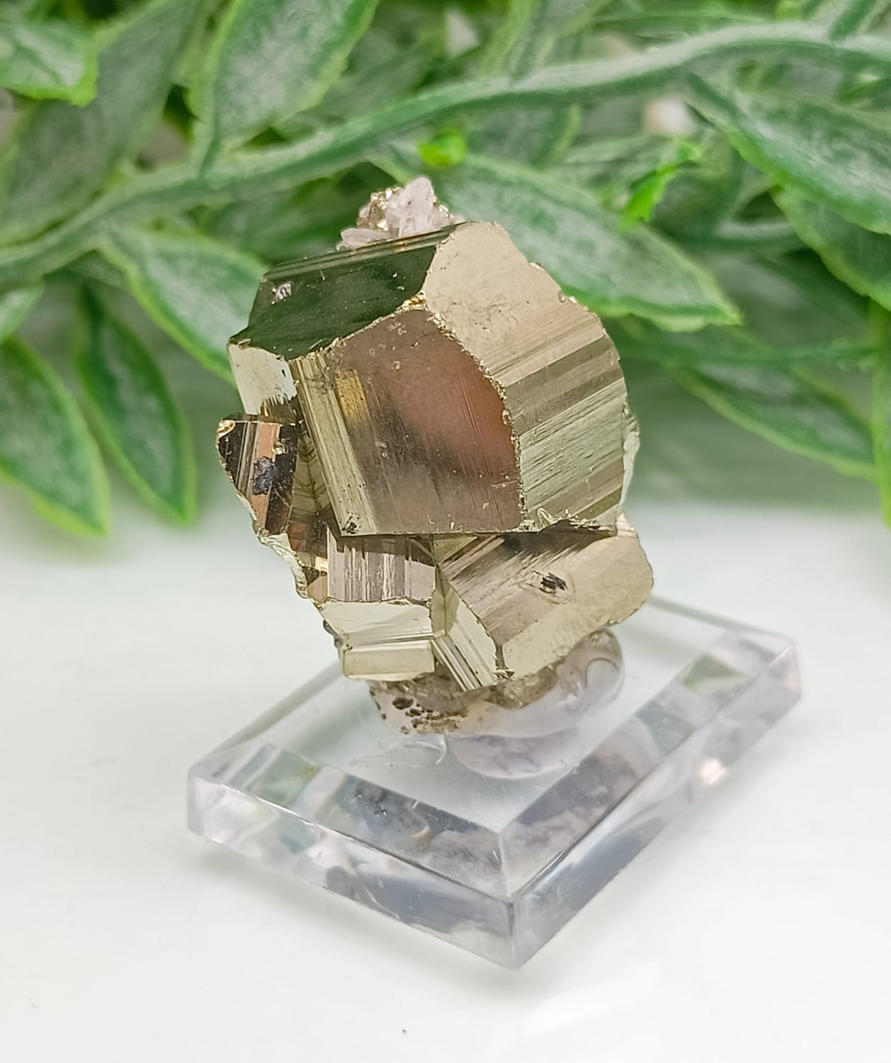 Natural Pyrite Cube Crystal Wellness