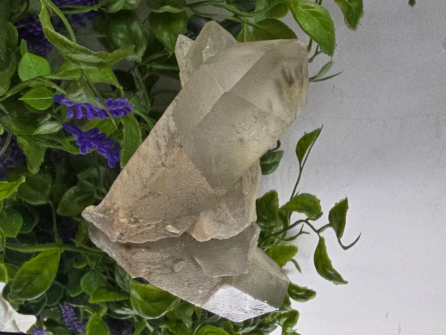 Green Phantom Quartz Natural Specimen 8x6x5cm – Self-Healing, Regeneration & Aligned Growth Crystal Wellness