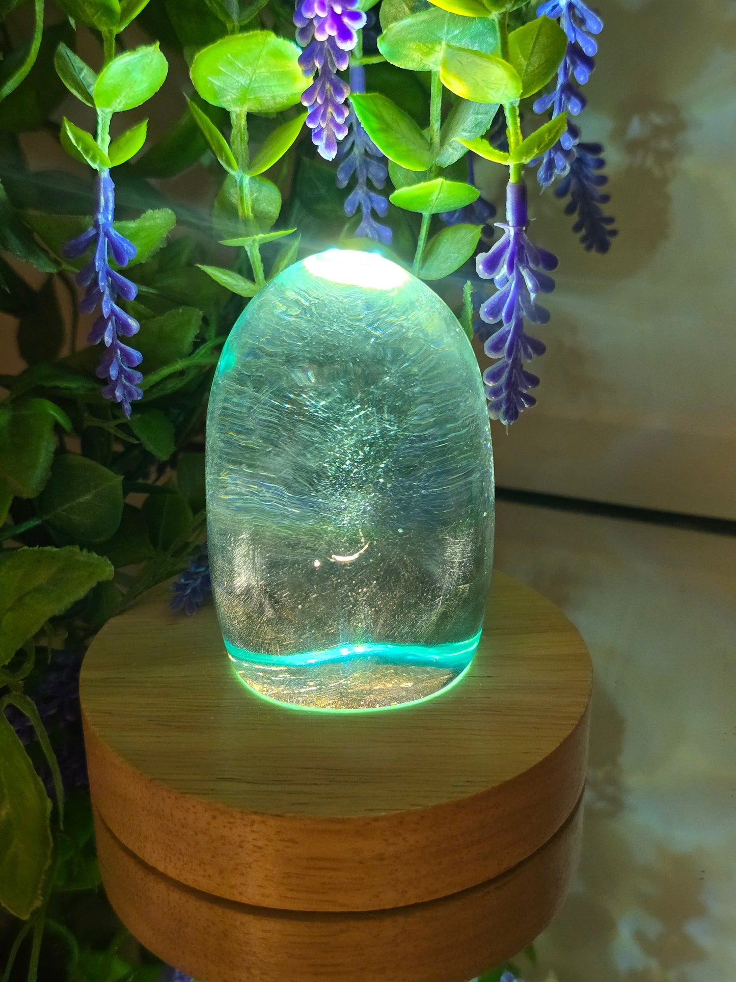 Blue Obsidian Dome – Stone of Calm, Protection & Inner Peace Crystal Wellness