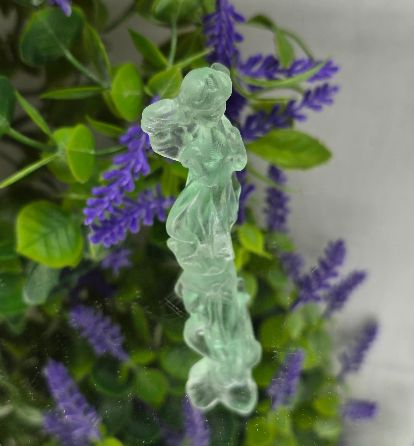 Green Fluorite Angel – Stone of Clarity, Healing & Divine Guidance Crystal Wellness