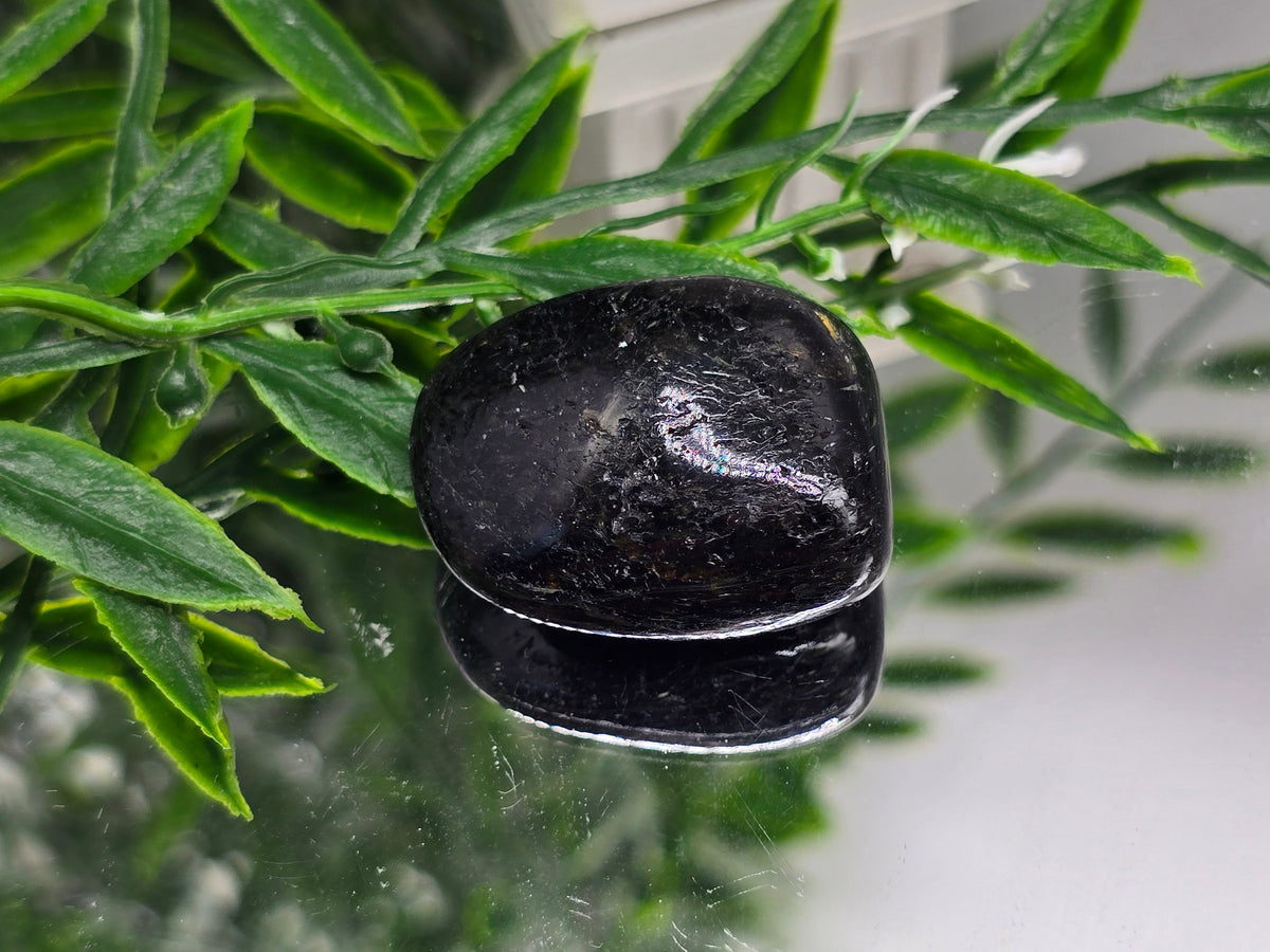 Genuine Nuumite Tumbled Stone | Stone of Ancient Protection, Transformation & Personal Power | 19.21g Crystal Wellness