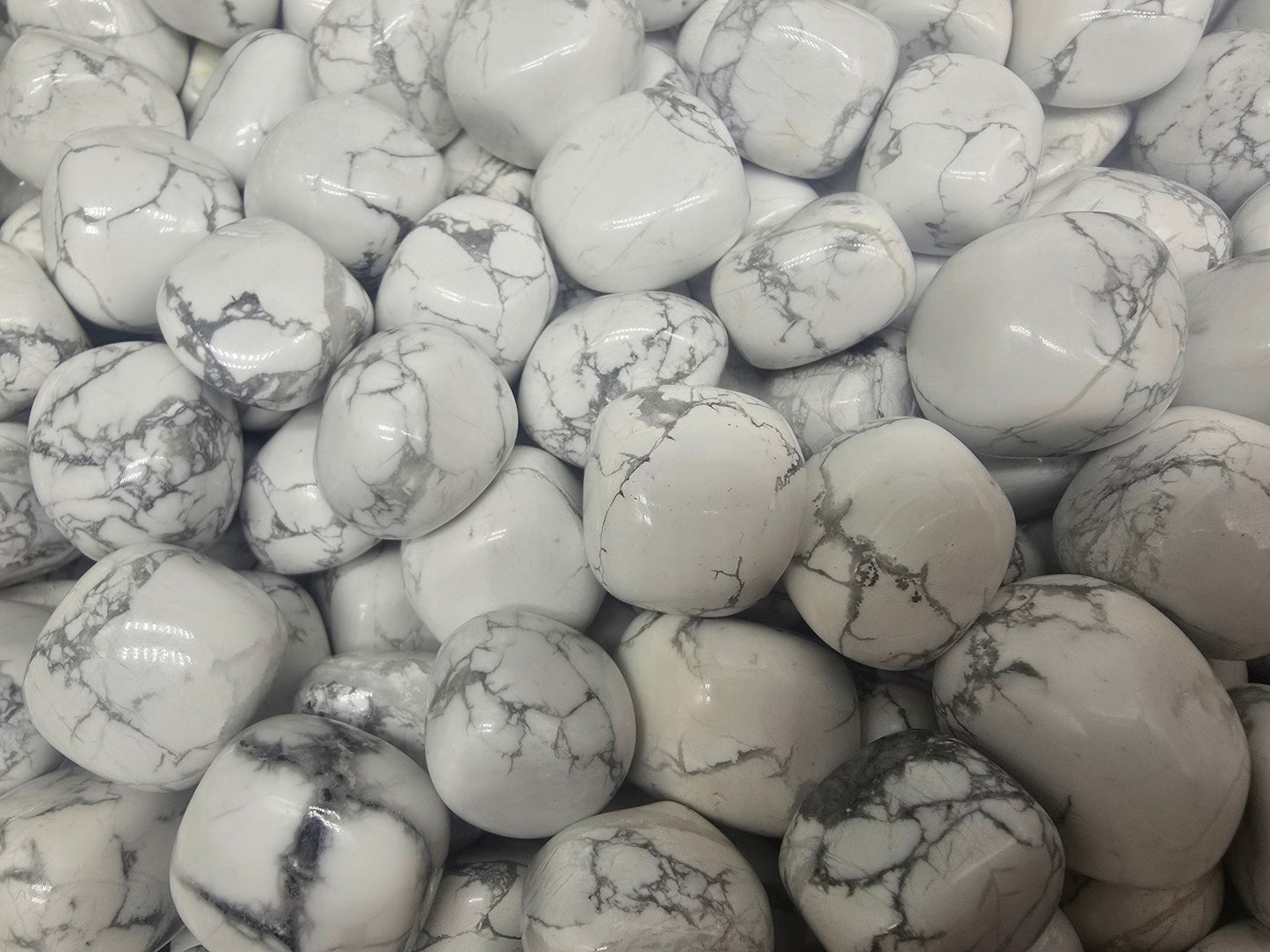 Howlite Tumbled Stone Crystal Wellness
