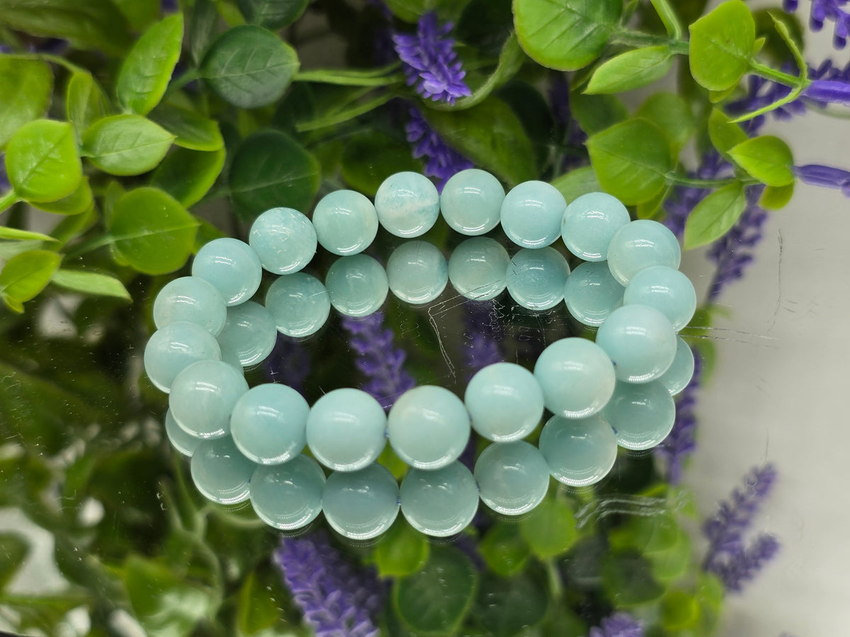 Amazonite Beads Bracelet – Stone of Alignment, Harmony & Truth Crystal Wellness