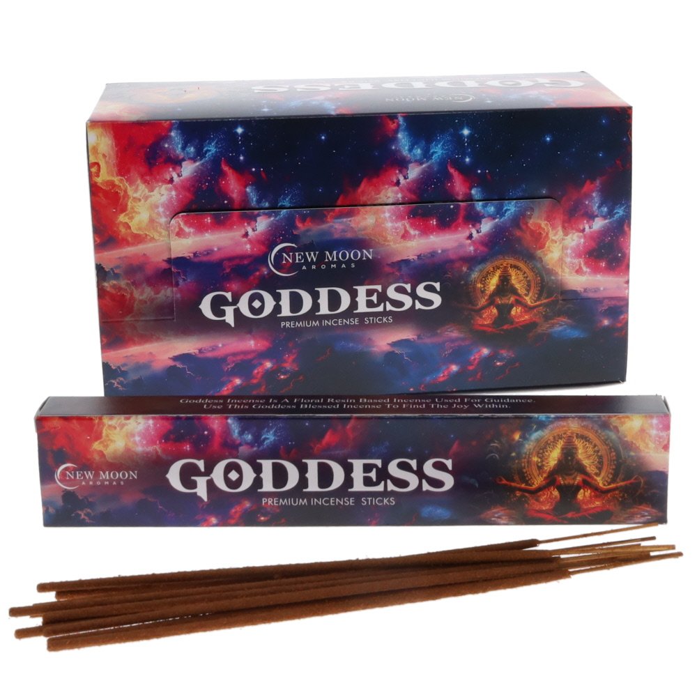 New Moon Goddess Incense Sticks 15g | 3 Boxes Value Pack New Moon