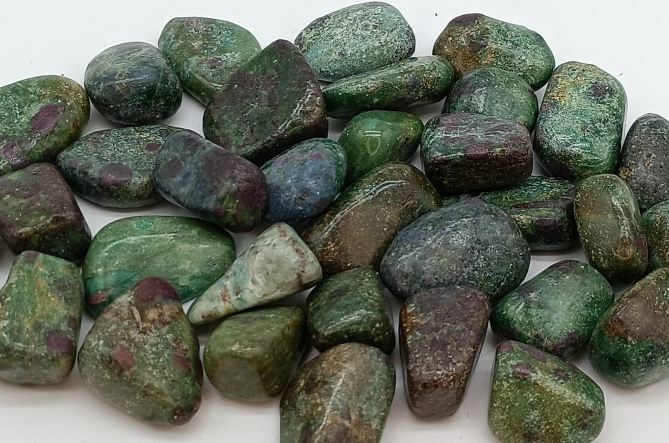 Ruby Fuchsite Tumbled Stone