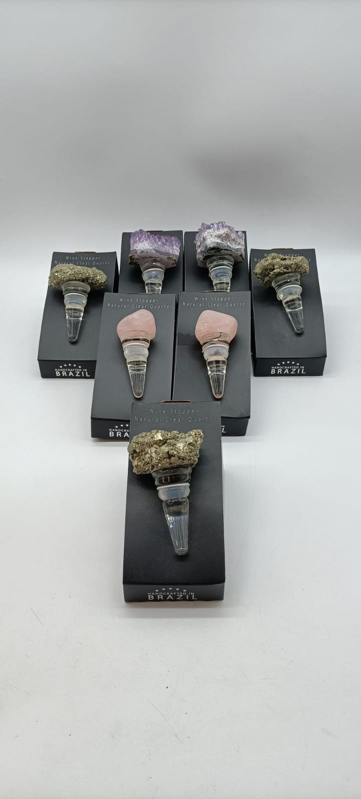 Crystal Wine Stoppers Crystal Wellness