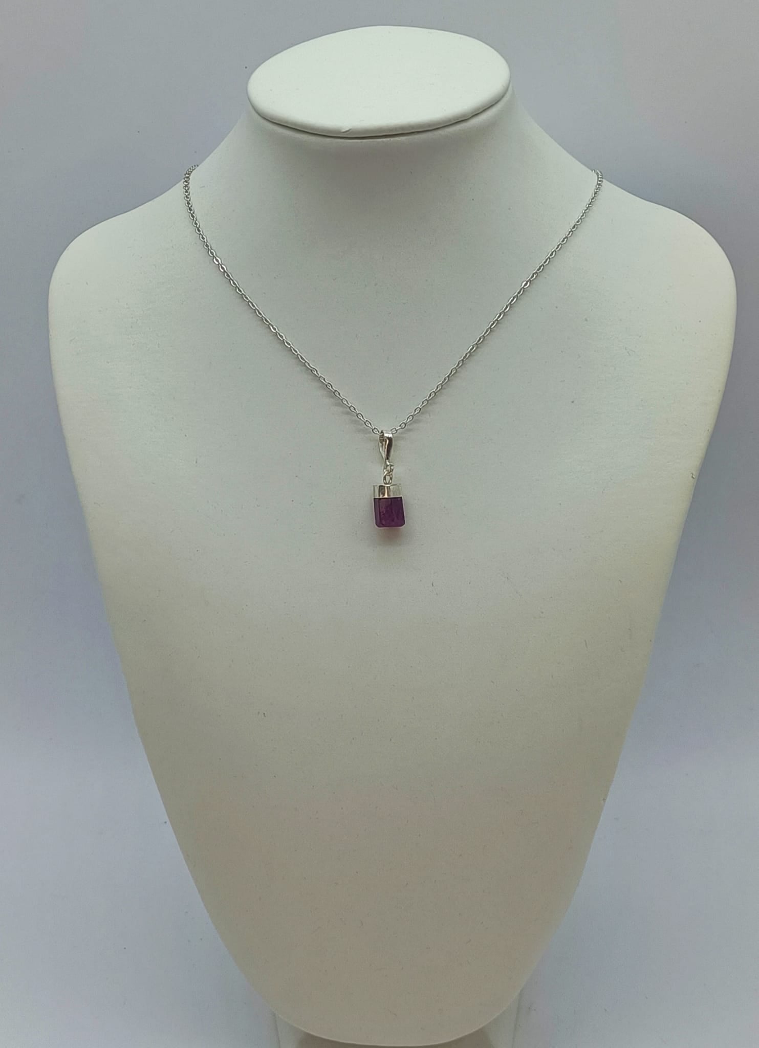 Ruby 925 Sterling Silver Pendant