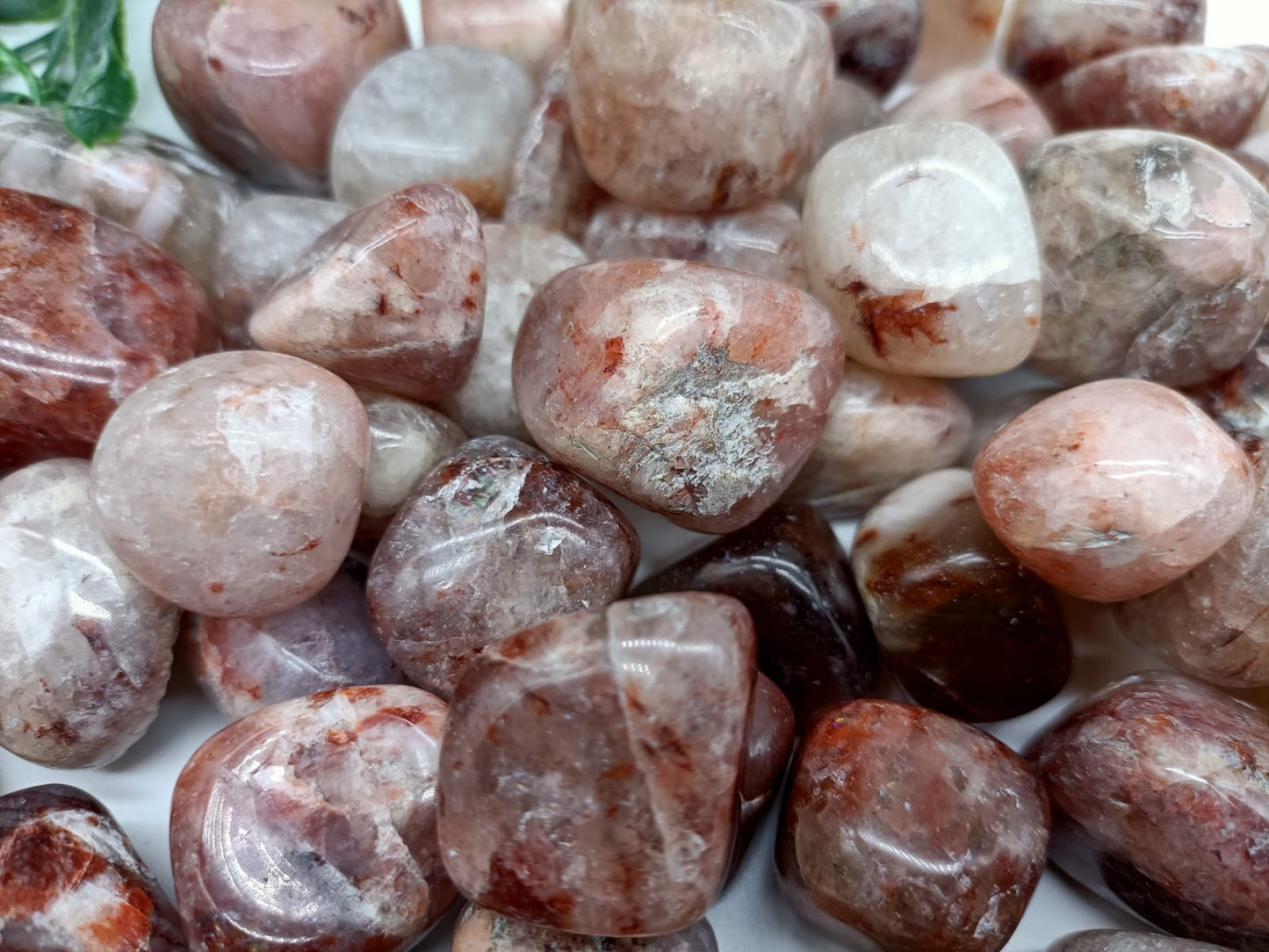 Hematoid aka Fire Quartz Tumbled Stone Crystal Wellness