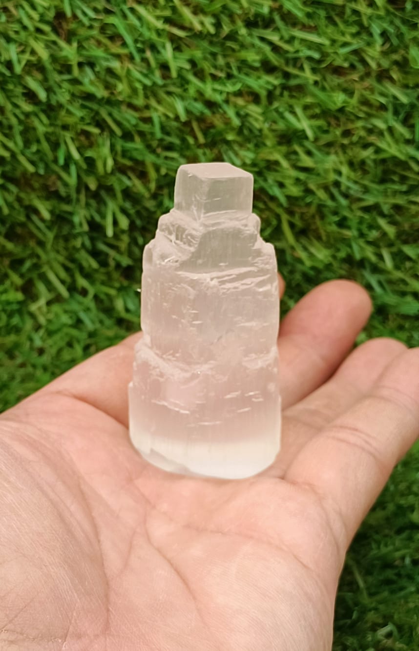 Selenite Mini Tower Crystal Wellness