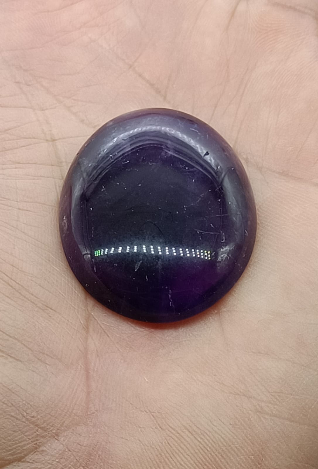 Amethyst Worry Stone