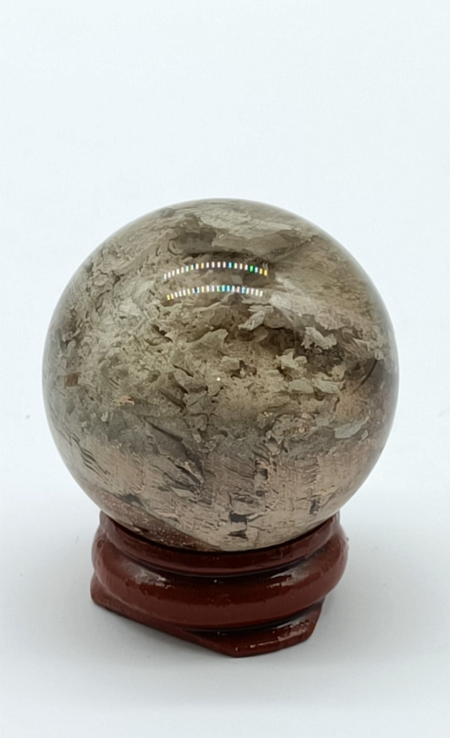 Lodolite Sphere 75 Grams