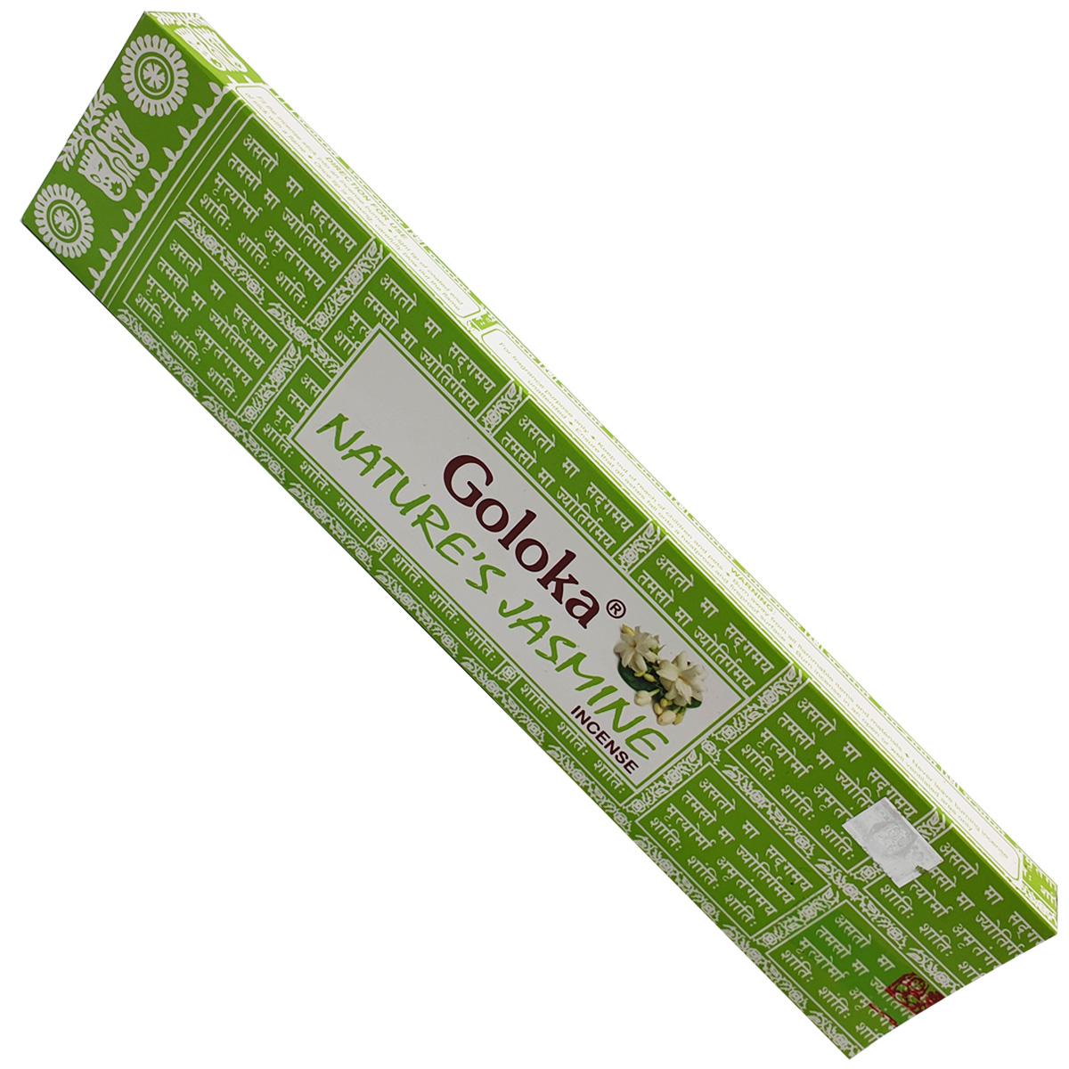 Goloka Incense Natures Jasmine