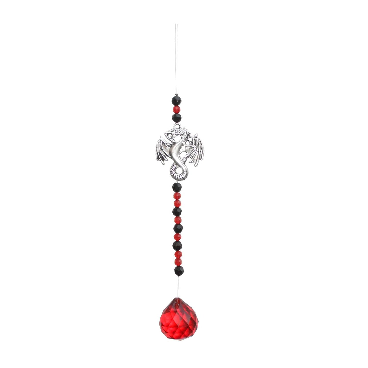 RED DRAGON CHARM SUN CATCHER