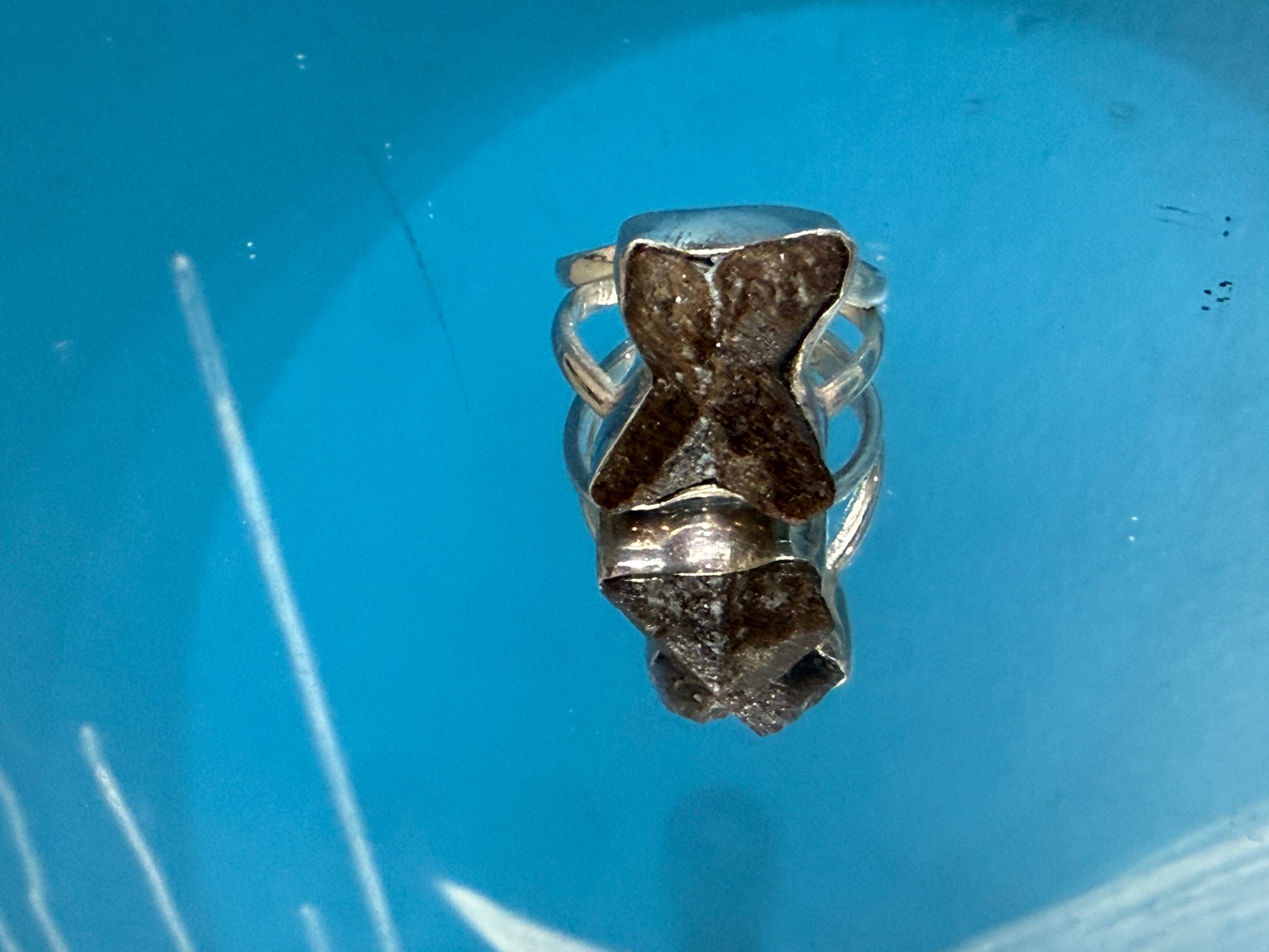 Chiastolite Ring — The Stone of Protection & Inner Strength, size 7 Crystal Wellness
