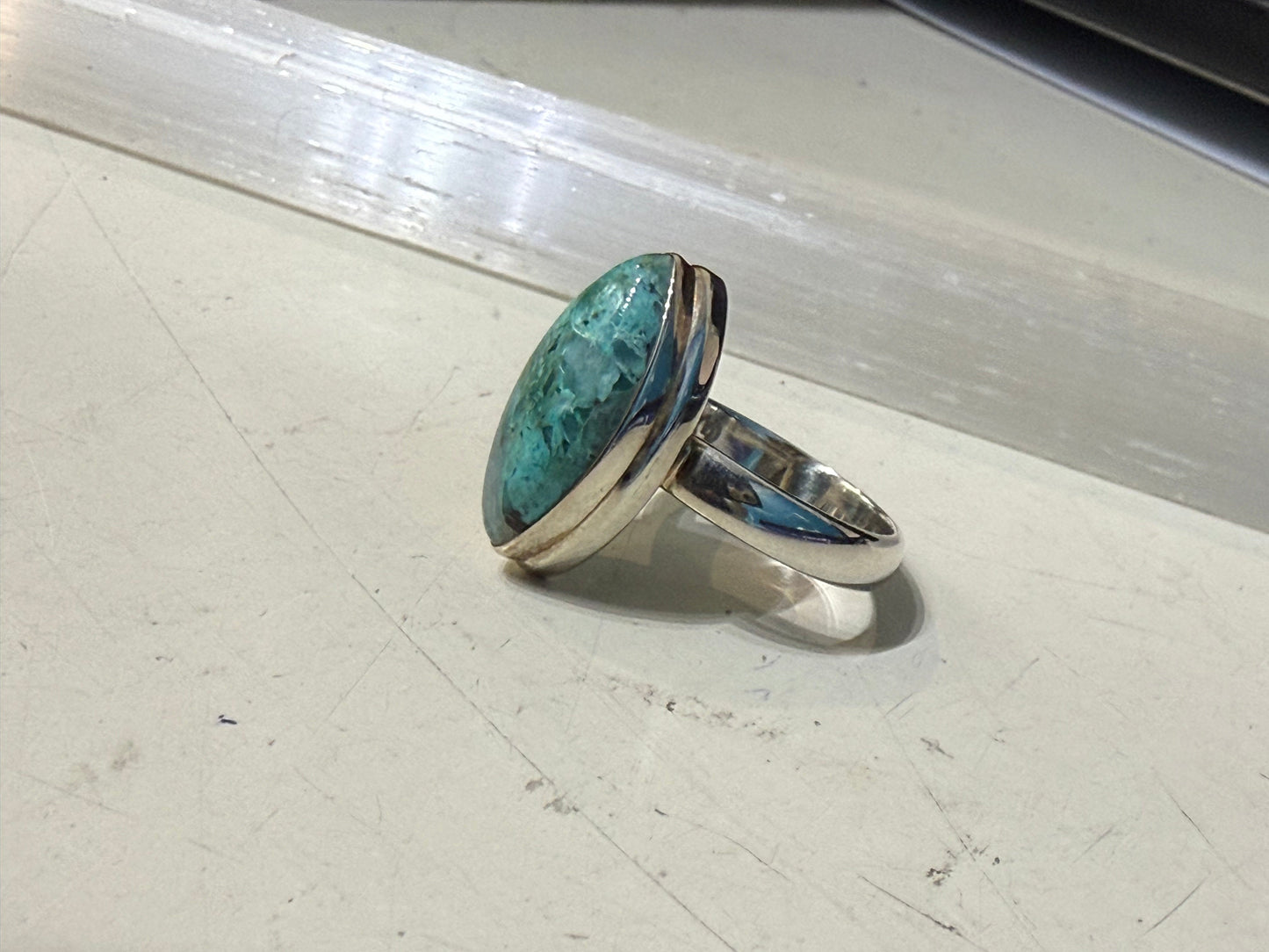 Quantum Quatro 925 Sterling Silver Rings Size 9 Crystal Wellness