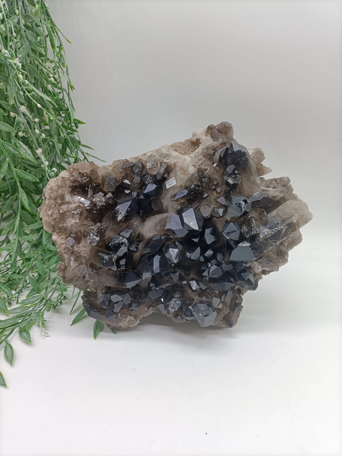 Smokey Quartz Cluster 3.4kg 20x18x9cm Crystal Wellness