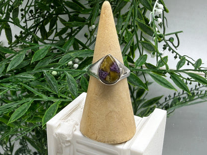 Atlantisite Serenity Ring, size 9 Crystal Wellness