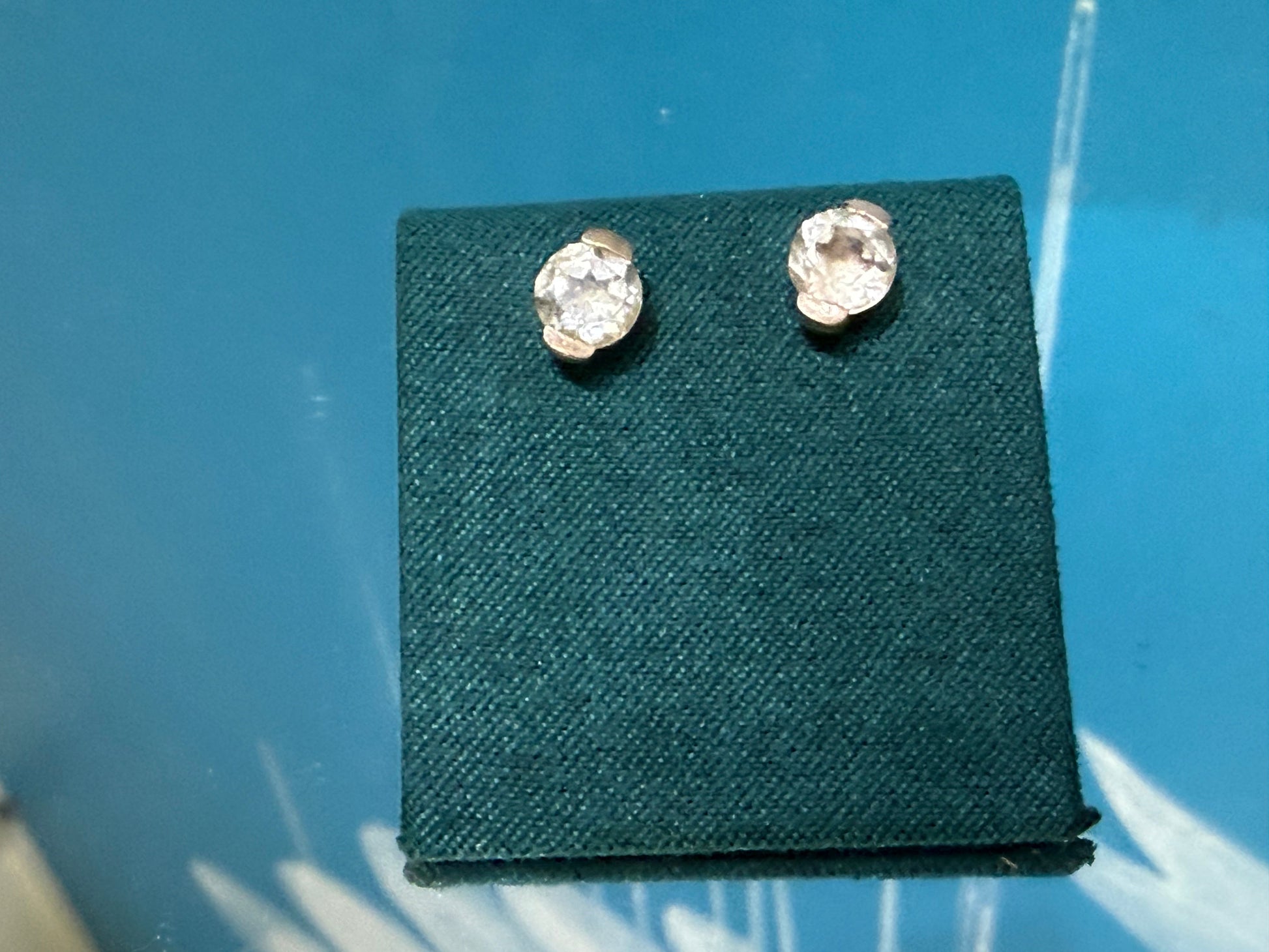 Clear Quartz Stud Earrings – Clarity, Healing & Amplified Energy,  7mmx6mm Crystal Wellness