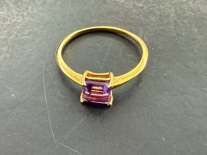Amethyst Ring – A Symbol of Peace, Wisdom & Spiritual Harmony, size 3 Crystal Wellness