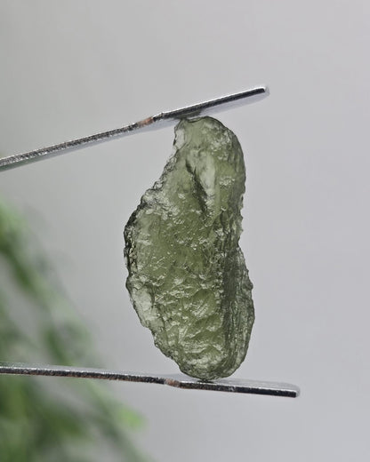 Authentic Moldavite 2.16g 26x13x6mm Crystal Wellness