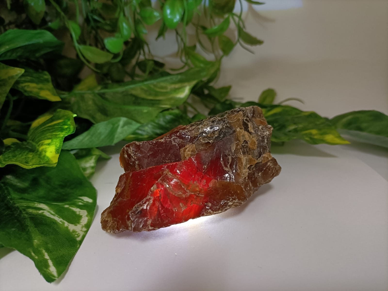 Genuine Sumatra Amber 120g 10x6x5cm Crystal Wellness