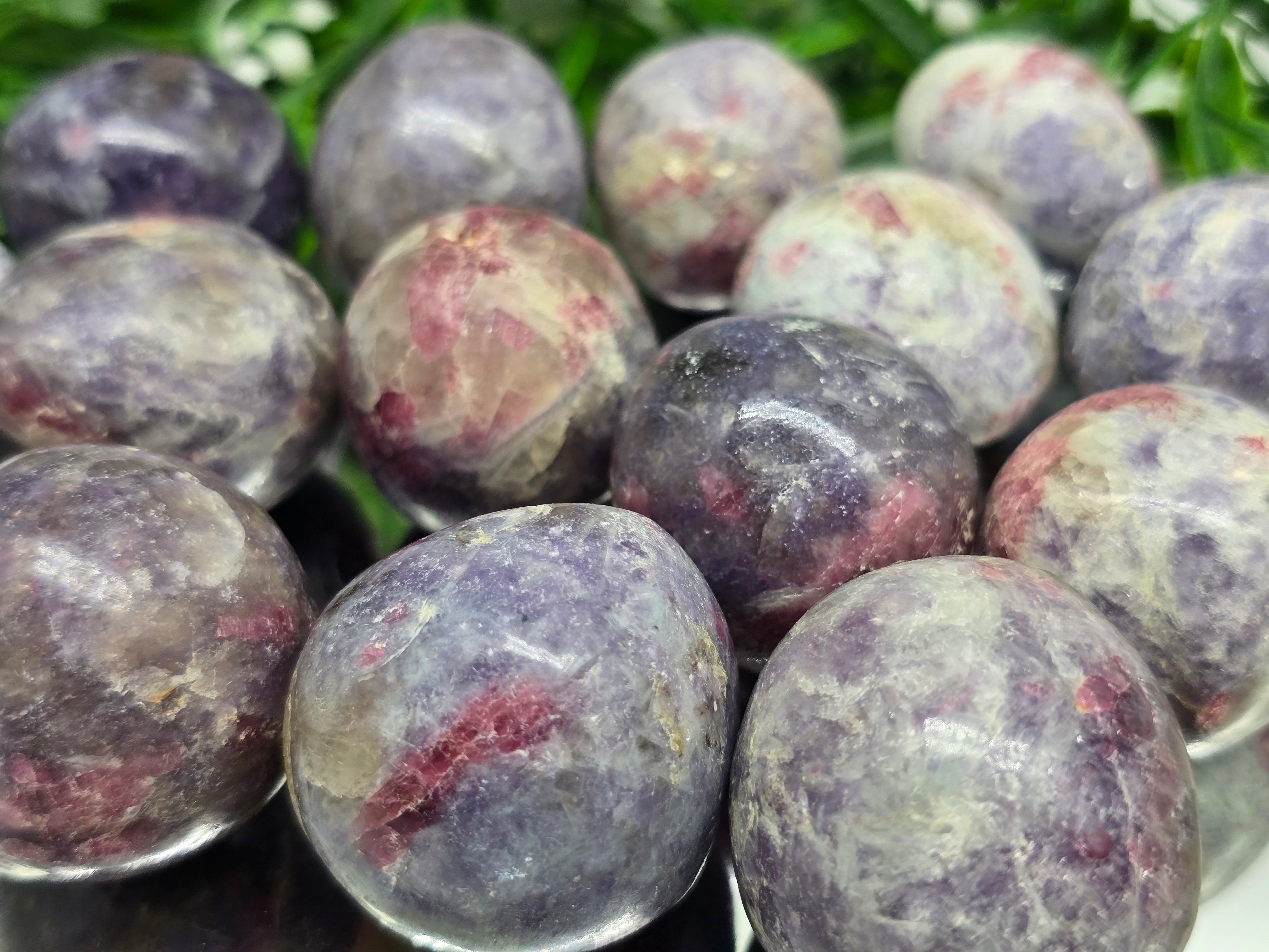 Pink Tourmaline Tumbled Stone Crystal Wellness