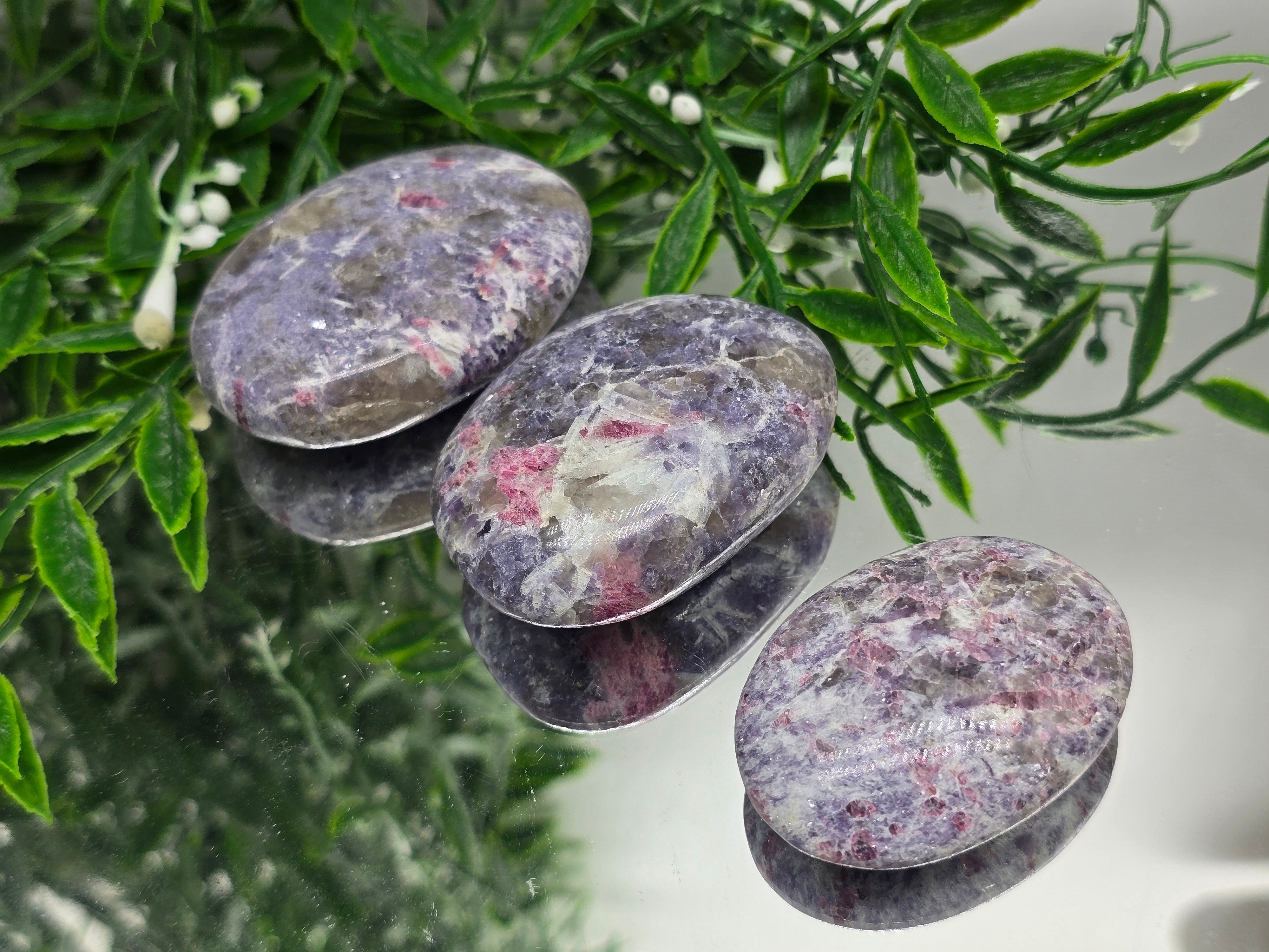 Pink Tourmaline Palm Stone — Stone of Heart Healing, Love & Emotional Strength Crystal Wellness