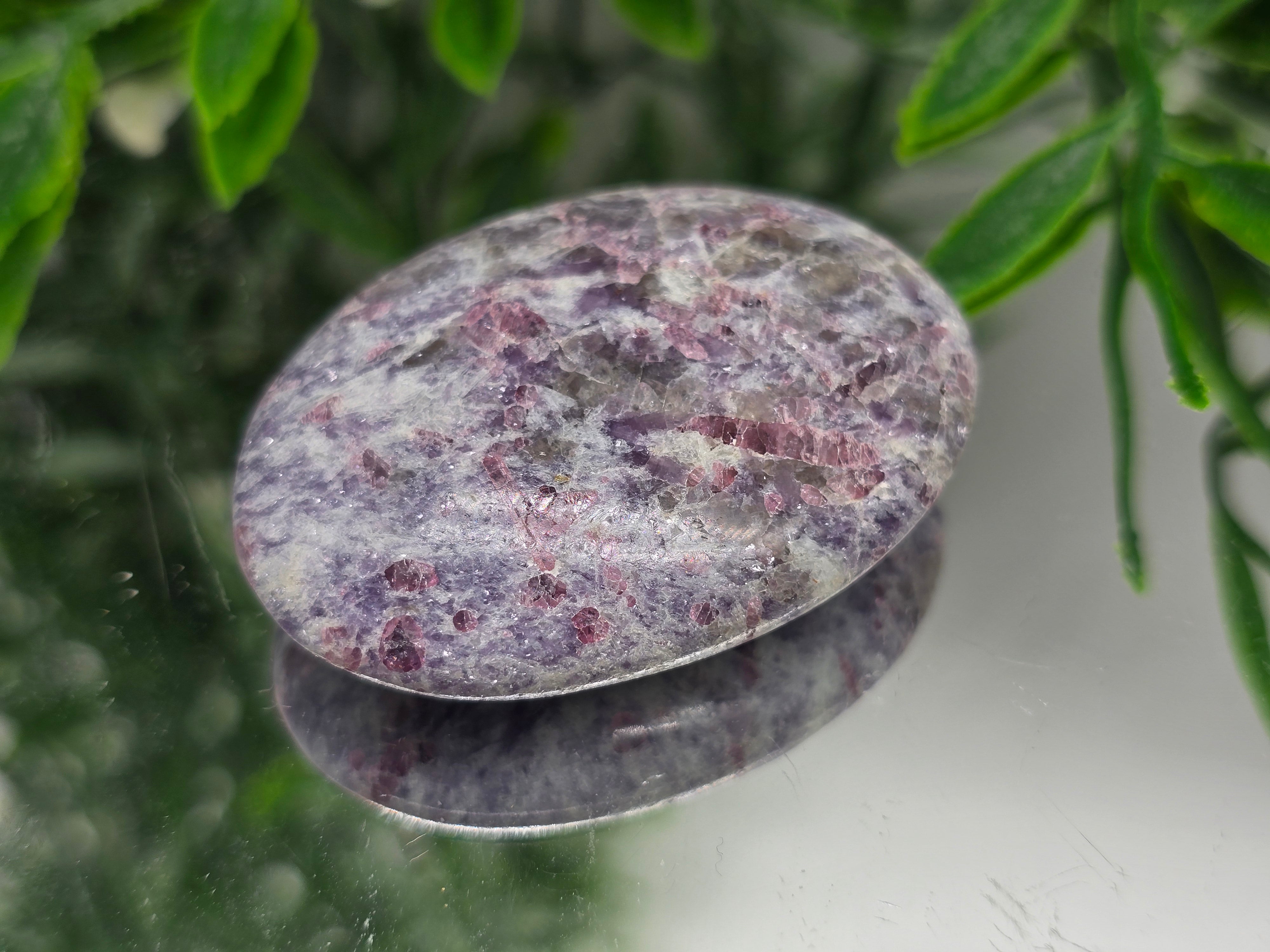 Pink Tourmaline Palm Stone — Stone of Heart Healing, Love & Emotional Strength Crystal Wellness