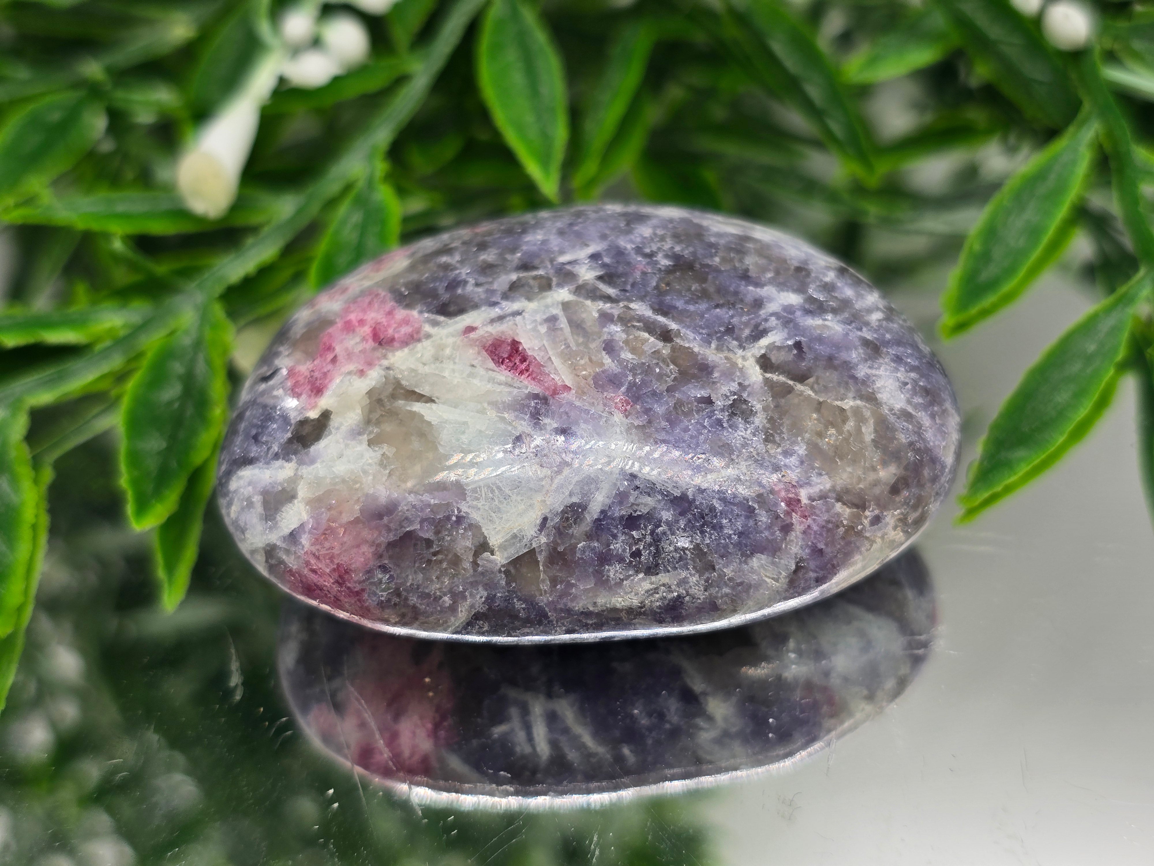 Pink Tourmaline Palm Stone — Stone of Heart Healing, Love & Emotional Strength Crystal Wellness