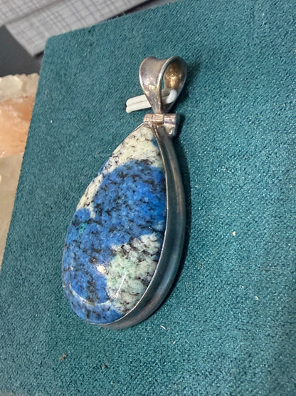K2 Stone Pendant – Cosmic Wisdom & Inner Alignment, 38mmx22mm Crystal Wellness