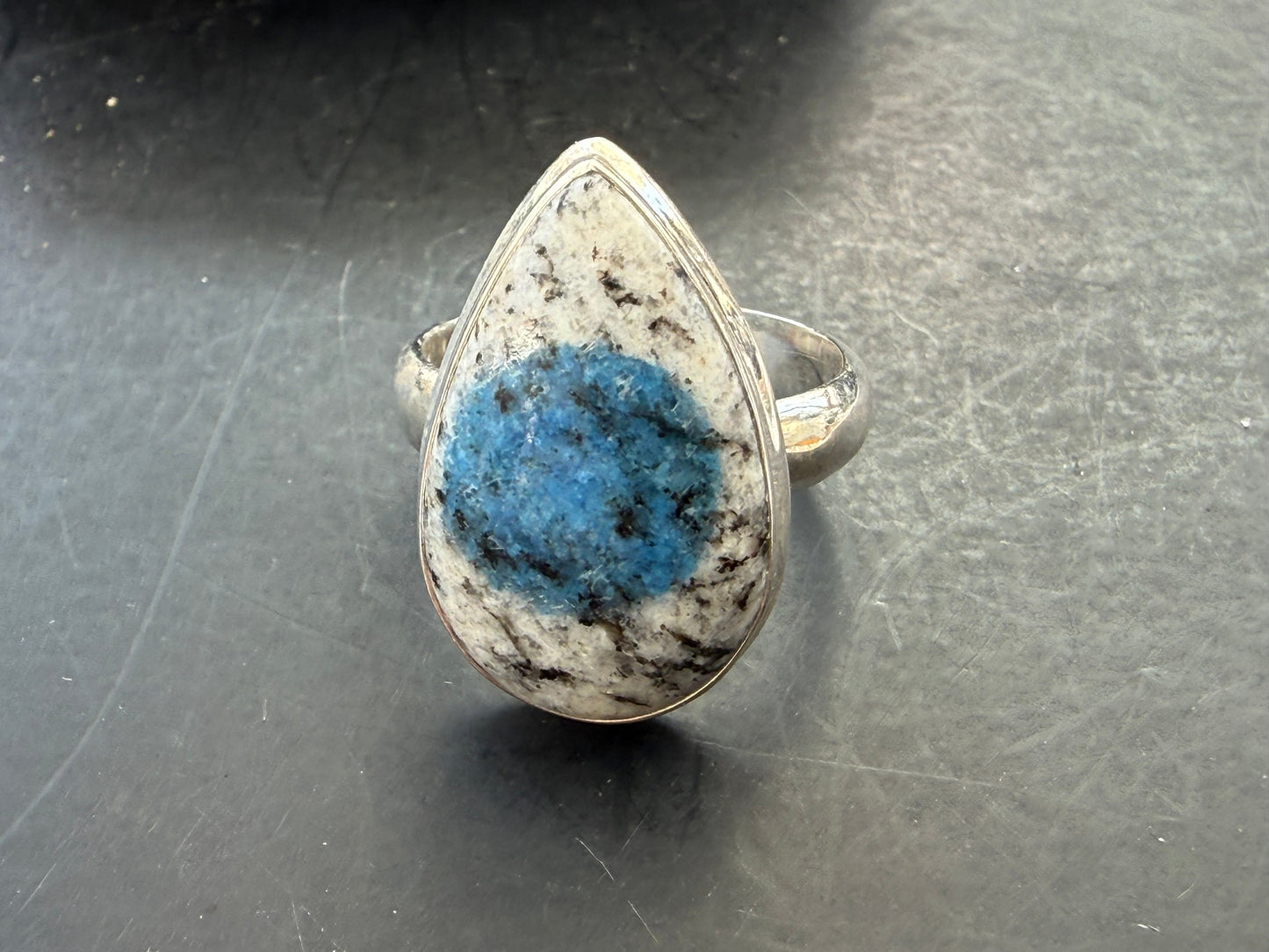 K2 Jasper Ring — Balance Between Earth & Sky, size 8 Crystal Wellness