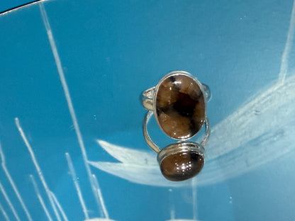 Chiastolite Silver Ring — Ancient Stone of Protection & Inner Balance, size 8

A sacred stone of protection, grounding and spiritual strength. Crystal Wellness