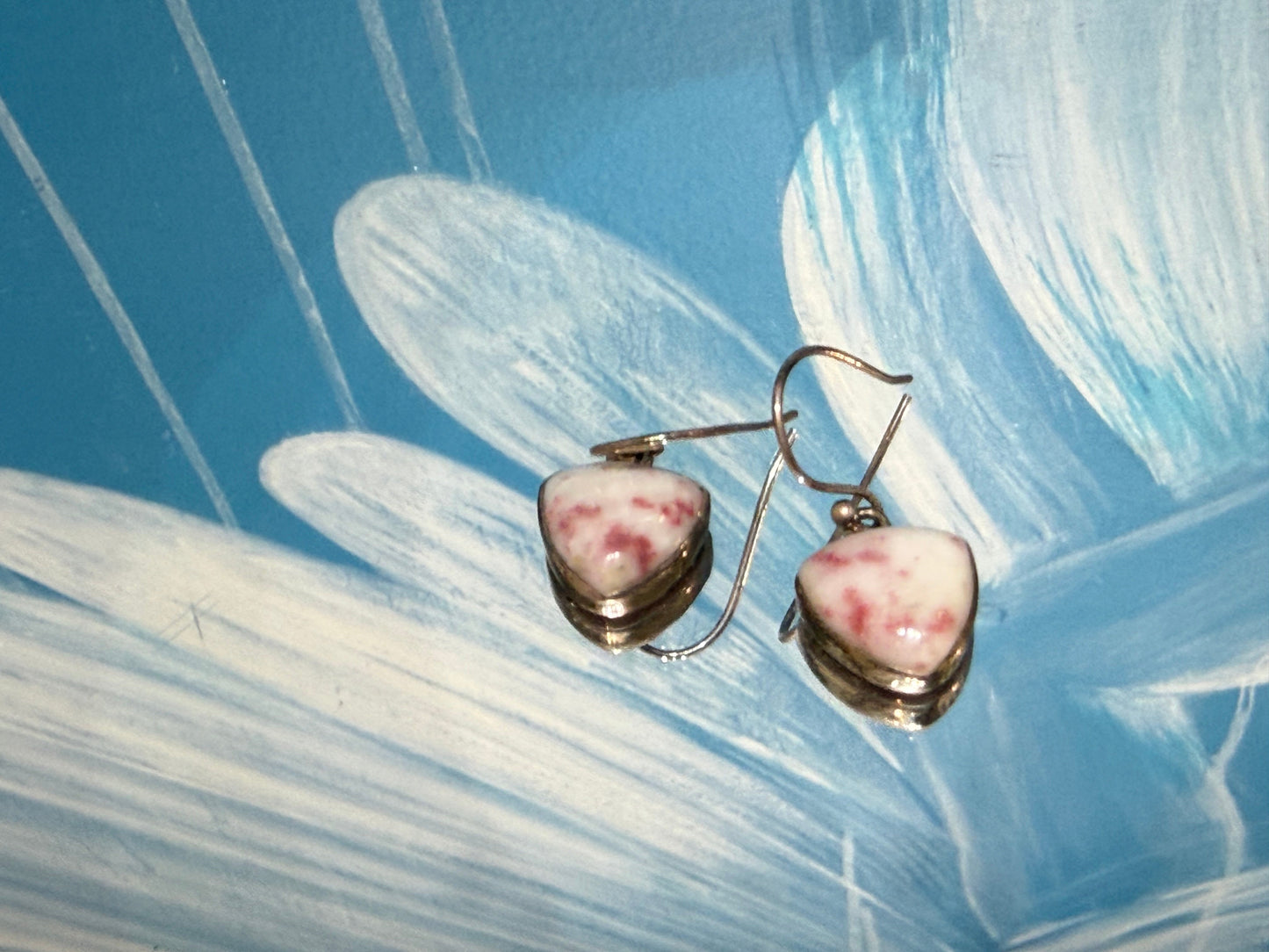 Cinnabar Earrings – Prosperity, Vitality & Empowered Confidence, 12mmx12mm Crystal Wellness