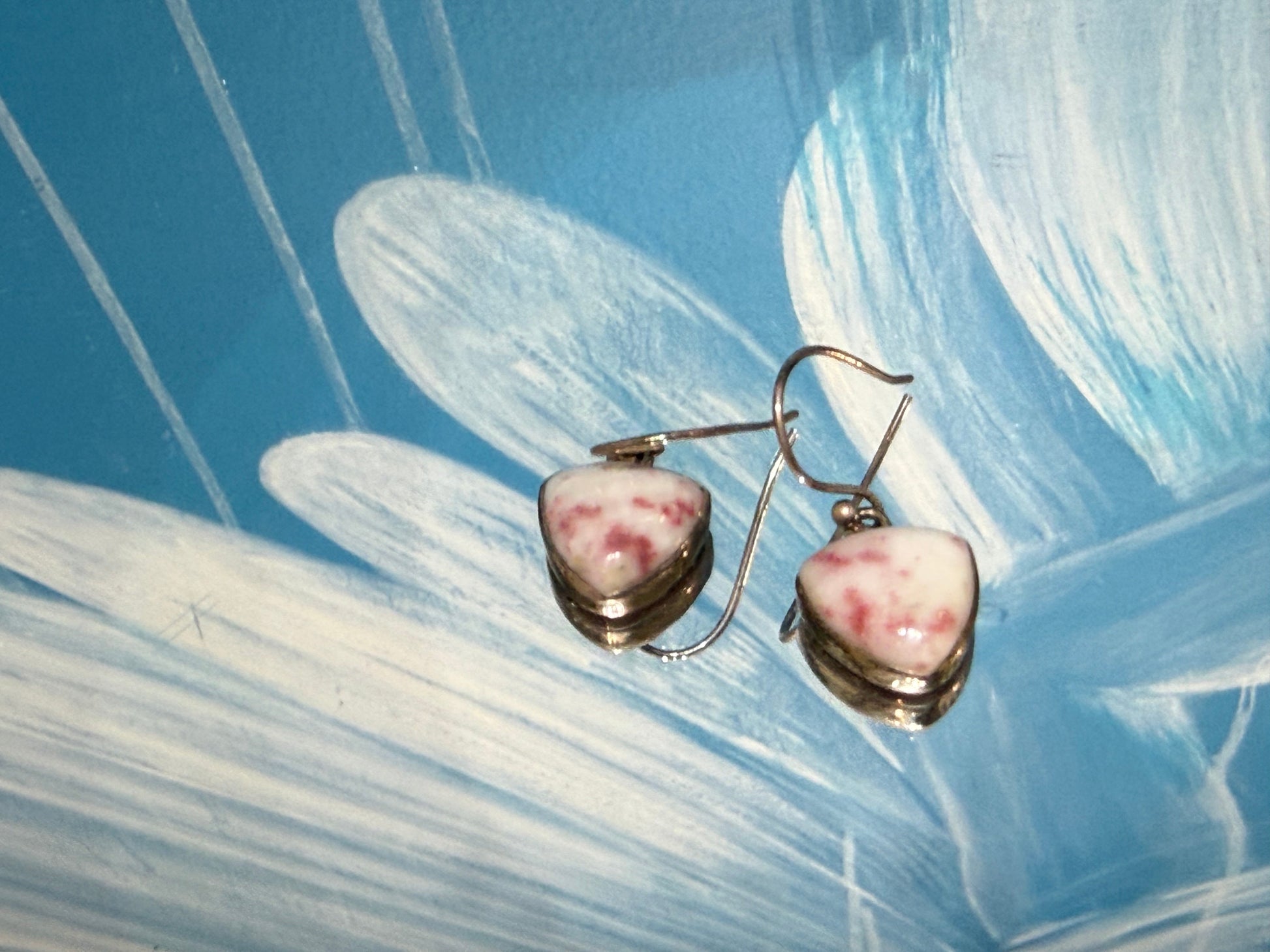 Cinnabar Earrings – Prosperity, Vitality & Empowered Confidence, 12mmx12mm Crystal Wellness