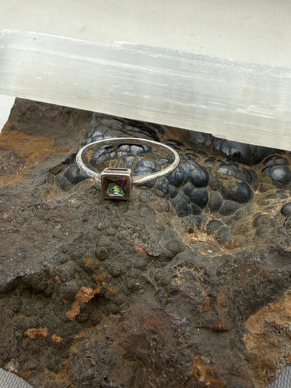 ✨ Mystic Topaz Ring — Jewel of Transformation, size 7 Crystal Wellness