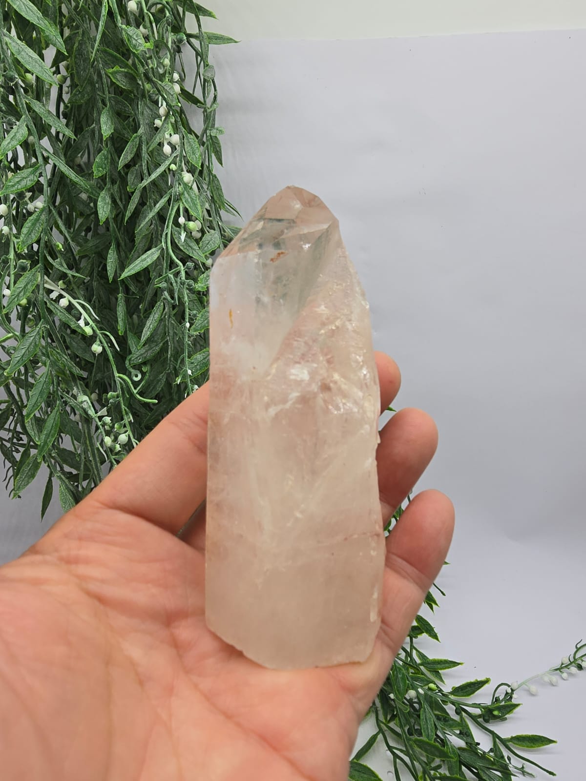 Lemurian Quartz Cluster 218g 11x4.5cm Crystal Wellness