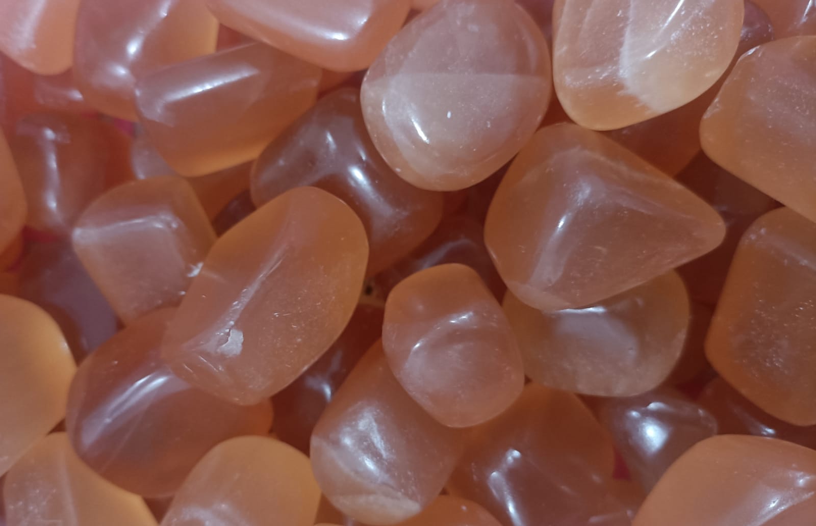 Honey Calcite Tumbled Stone Crystal Wellness