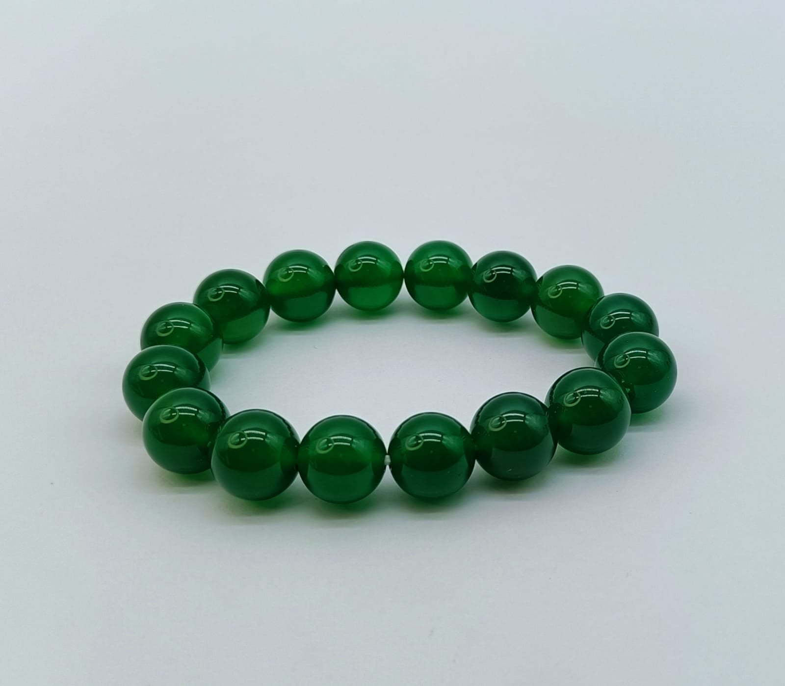 Green Onyx Beads Bracelet Crystal Wellness