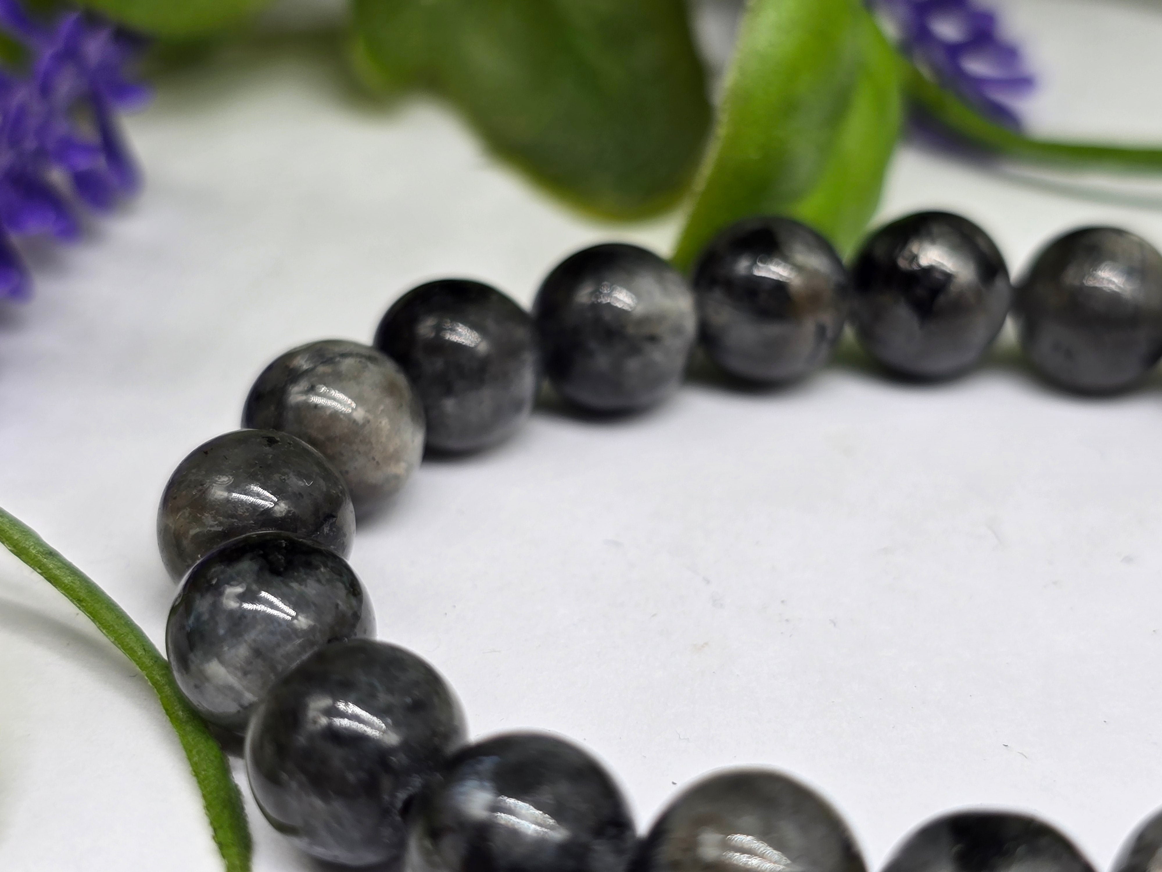 Larvikite Bracelet Crystal Wellness
