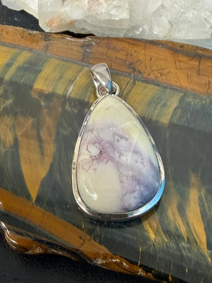 Tiffany Stone Pendant, 30mmx20mm Crystal Wellness